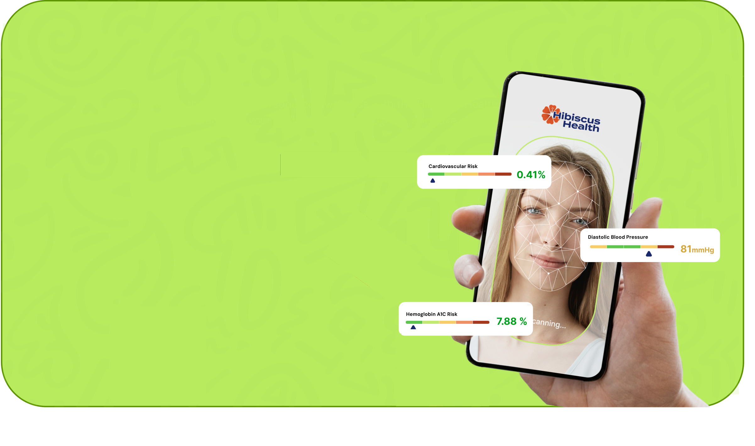 Face Scan Background